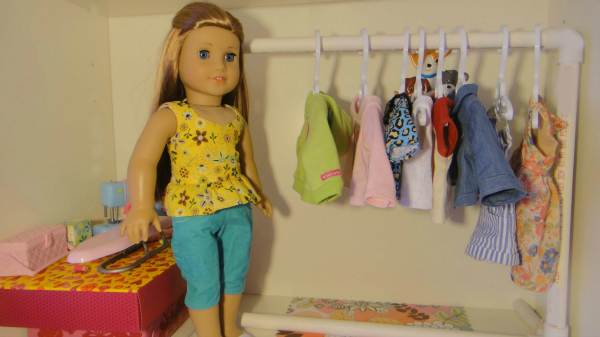 american girl doll wall hanger